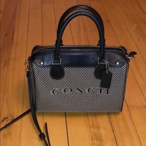 Coach Mini Bennett Jacquard Bag
